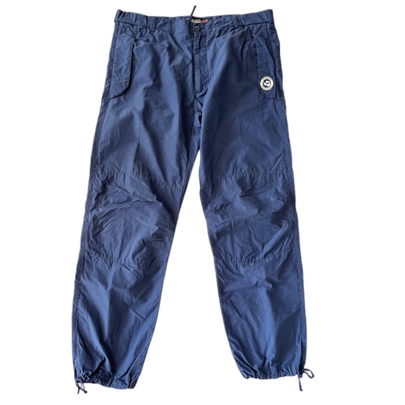Napapijri Other - 🇮🇹 ITALY NAPAPIJRI NAVY BLUE COLOUR NYLON  / COTTON PANTS